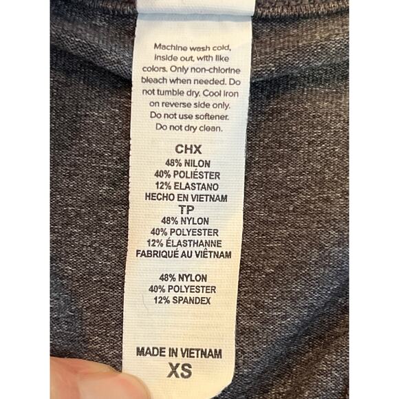 Alo Sport Gray Racerback Sports Bra Size XS - Picture 5 of 7